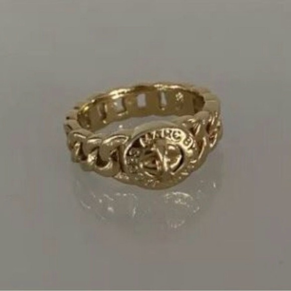 MARC by MARC JACOBS - NWT “Katie” Turnlock Chain Fashion Ring. Sz M/L (7-8) - Picture 8 of 9